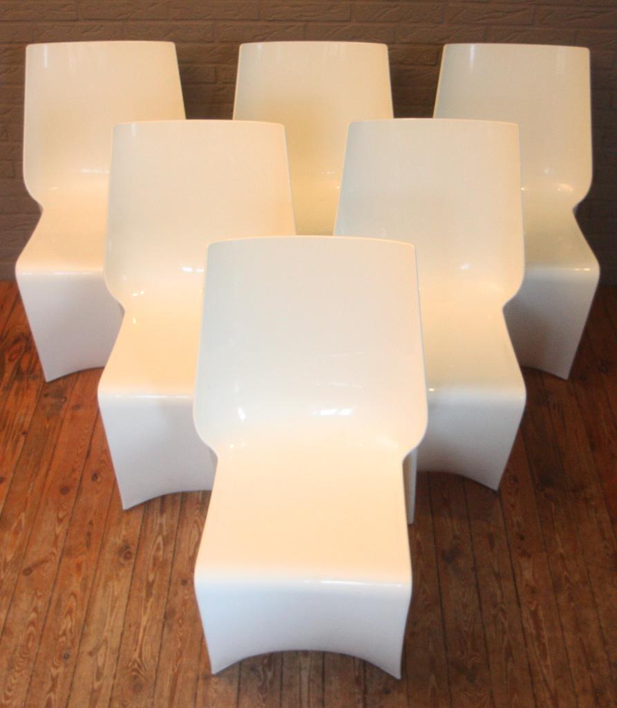 Pedrali Smart Archivolto Design Stoelen / Made In Italy, Comme neuf, Synthétique, Enlèvement, Cinq, Six Chaises ou plus
