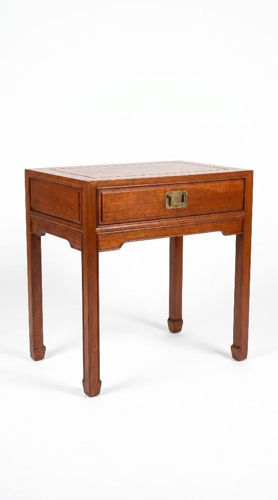 Vintage bijzettafel in Chinese stijl, eind 20e eeuw., Huis en Inrichting, Tafels | Bijzettafels, Zo goed als nieuw, Ophalen