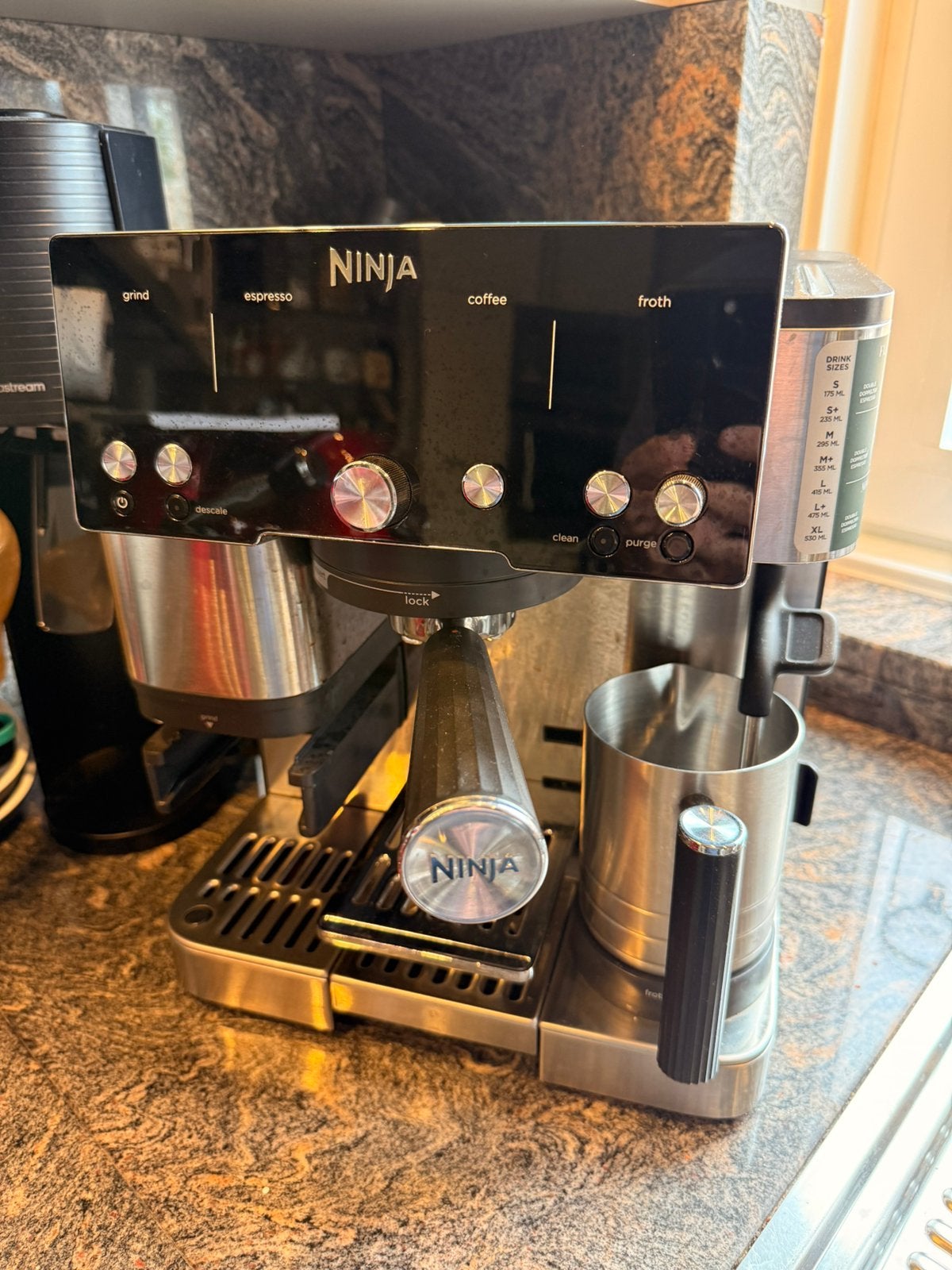 Ninja espresso machine koffie machine, Elektronische apparatuur, Ophalen of Verzenden, Zo goed als nieuw
