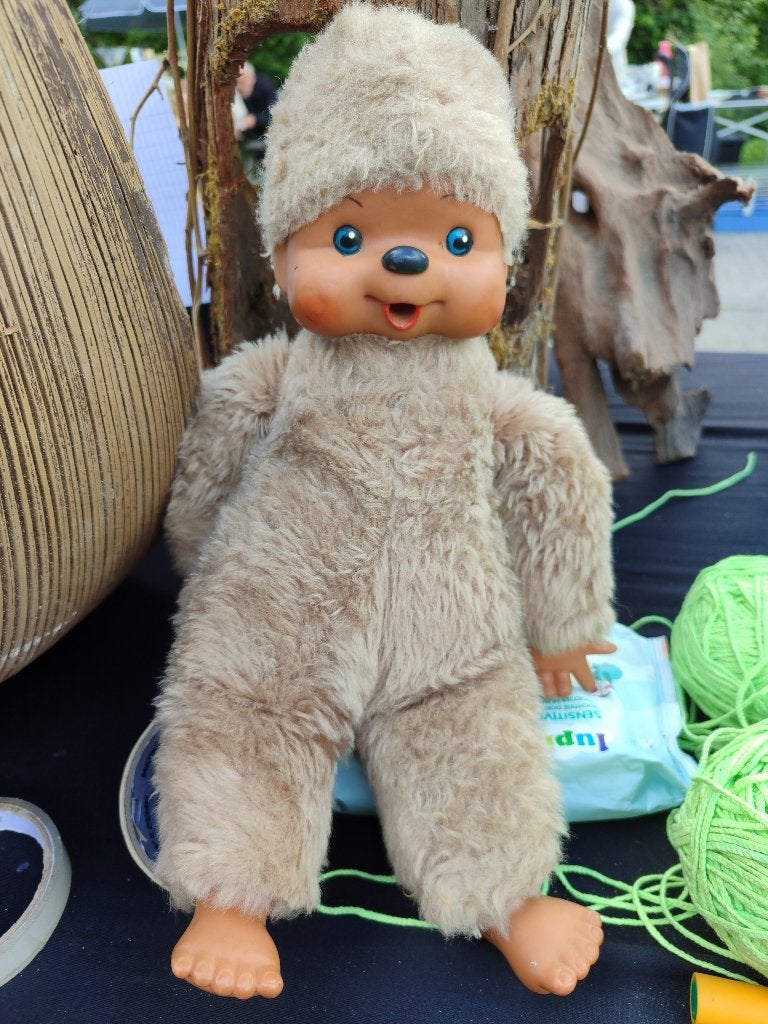 monchhichi (Tiemi ) aapje, Ophalen of Verzenden, Gebruikt