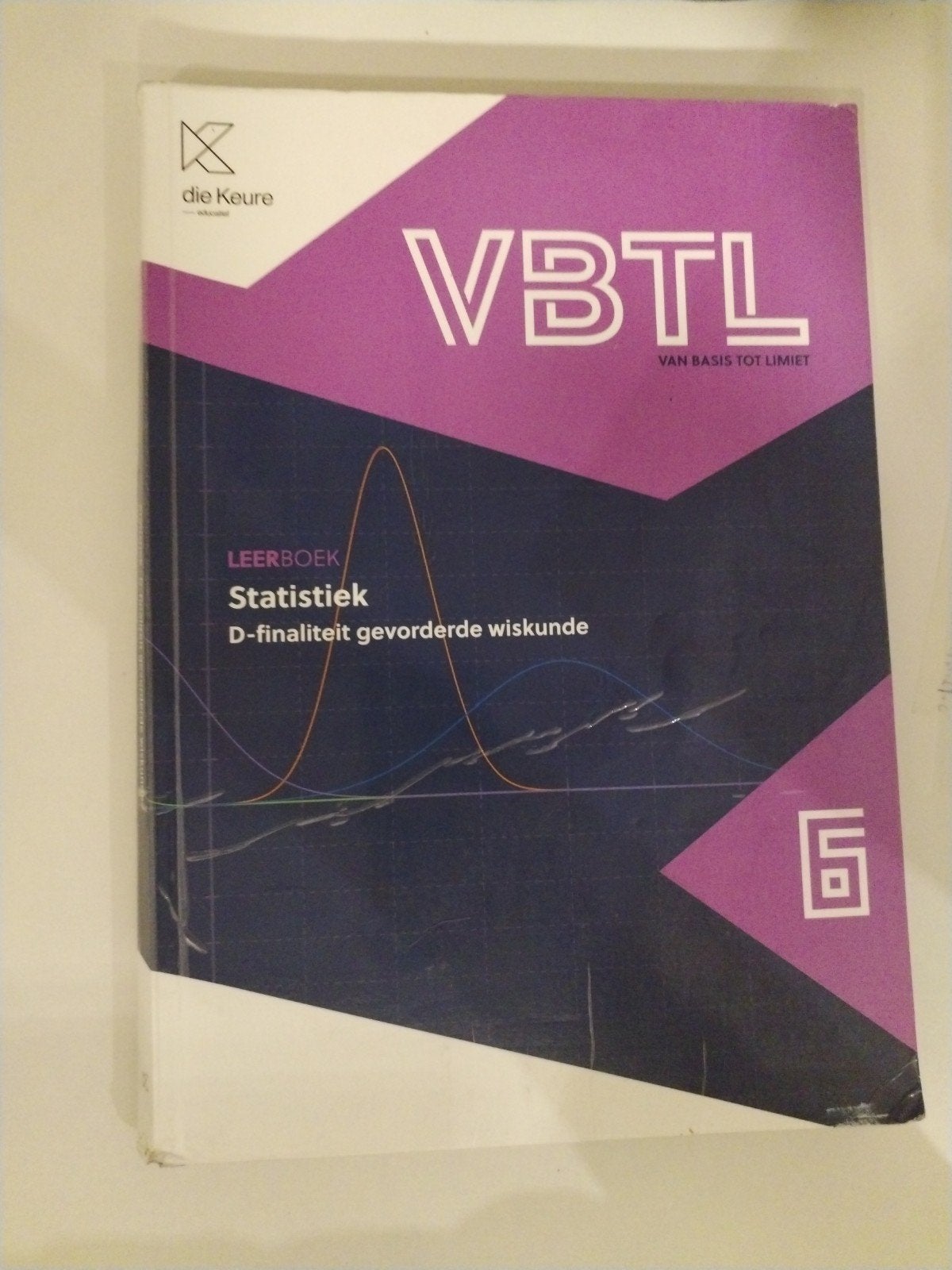 VBTL 5/6 - leerboek Statistiek D-gevorderde wiskunde, Die keure, Enlèvement, Utilisé, Secondaire