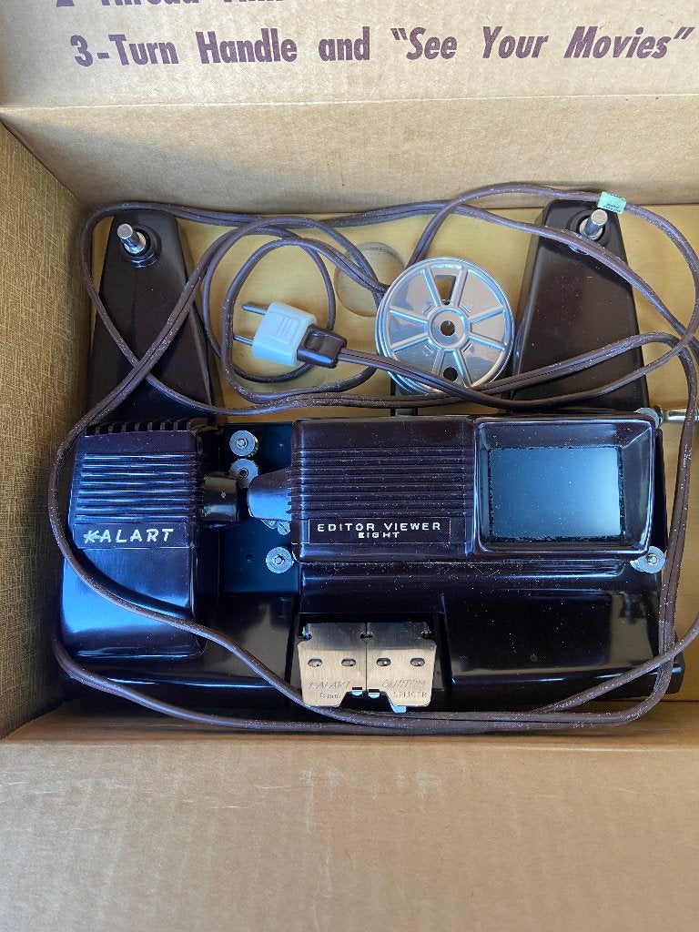 Visionneuse-Colleuse Vintage Kalart Editor, TV, Hi-fi & Vidéo, Projecteurs vidéo, Utilisé, Autre technologie, Autres résolutions