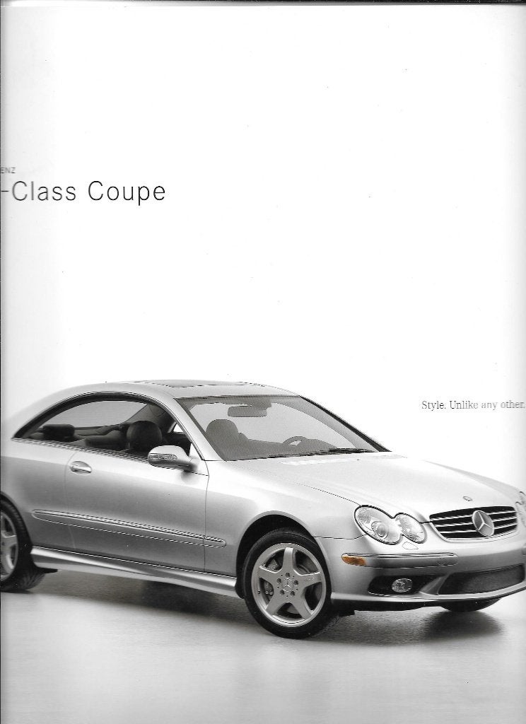 MERCEDES CLK COUPE (USA), Ophalen of Verzenden, Zo goed als nieuw, Mercedes