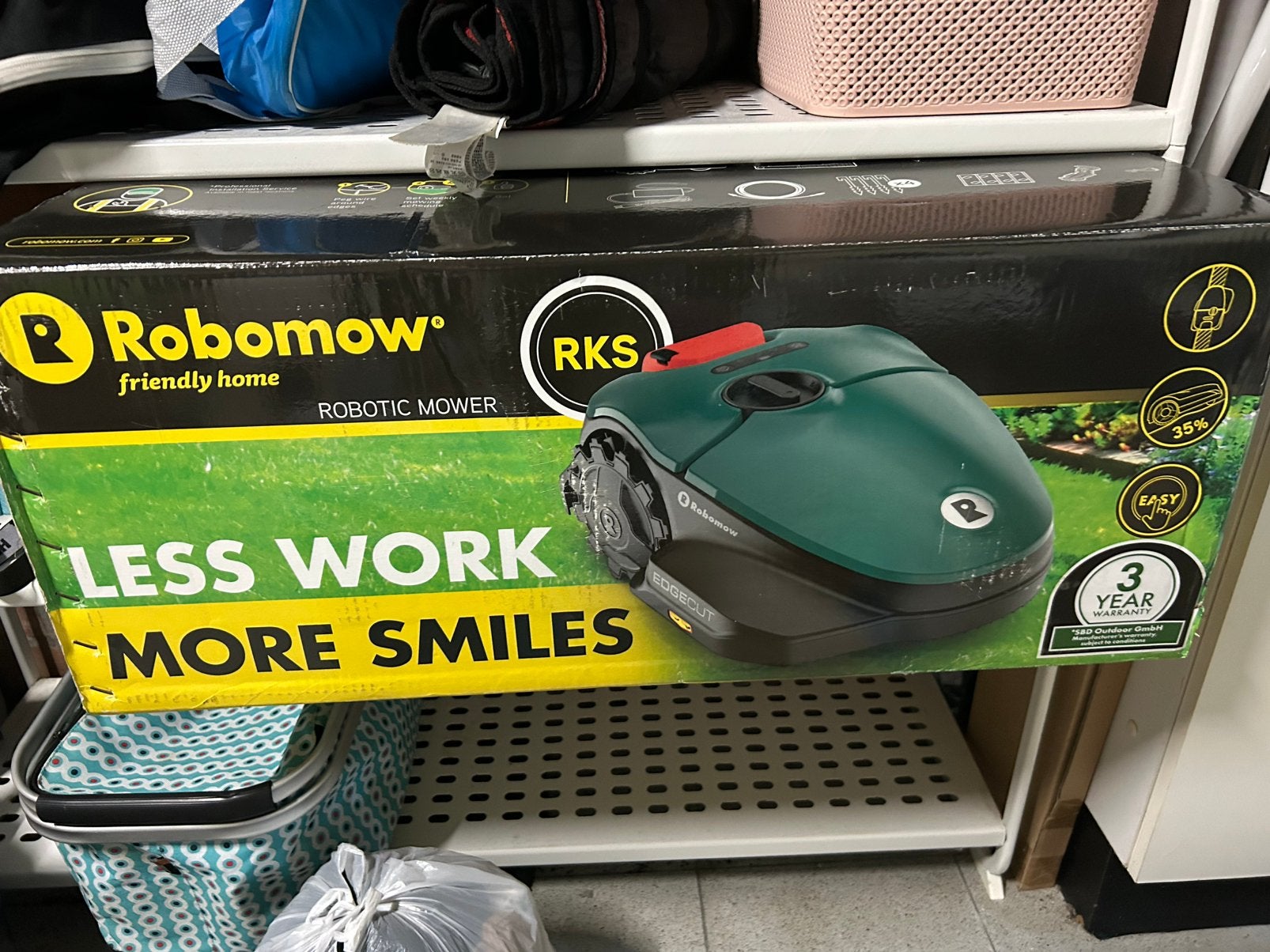 Robomow RKS 800 robotmaaier, Ophalen, Zo goed als nieuw