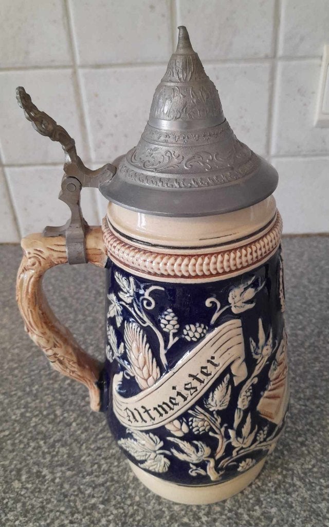 Bierpul Kristal Alken, Enlèvement ou Envoi, Comme neuf, Verre ou Verres