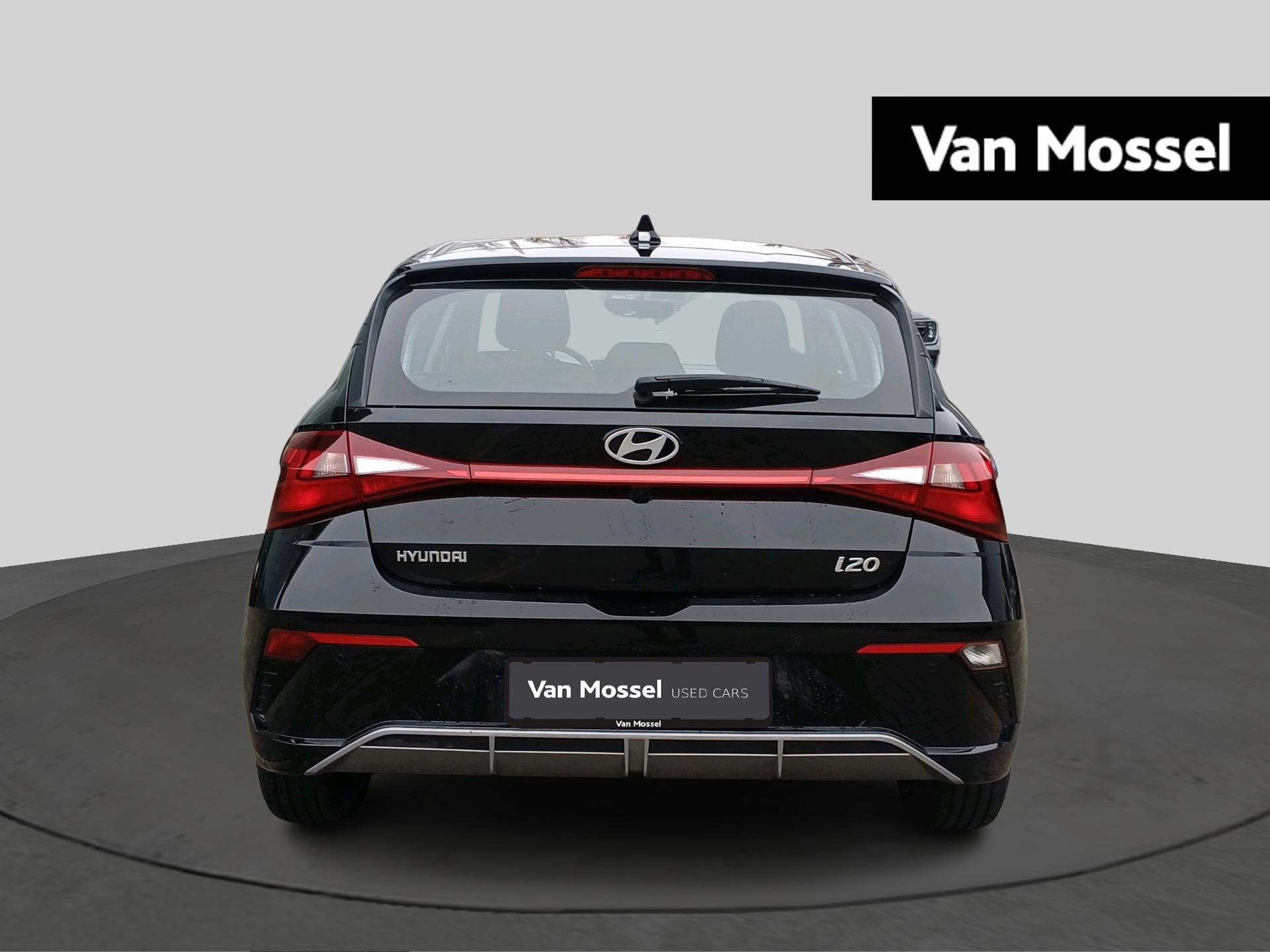 Hyundai i20 1.0 T-GDi 74kW Twist, Auto's, Hyundai, Voorwielaandrijving, Gebruikt, Zwart, https://public.car-pass.be/vhr/ecf49a02-ff5e-4bd9-bdee-ec2b2e1be000
