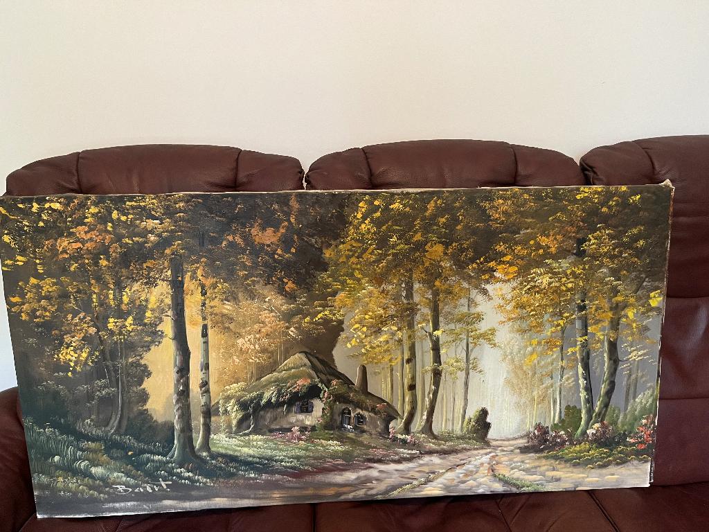 schilderij BAERT, Ophalen