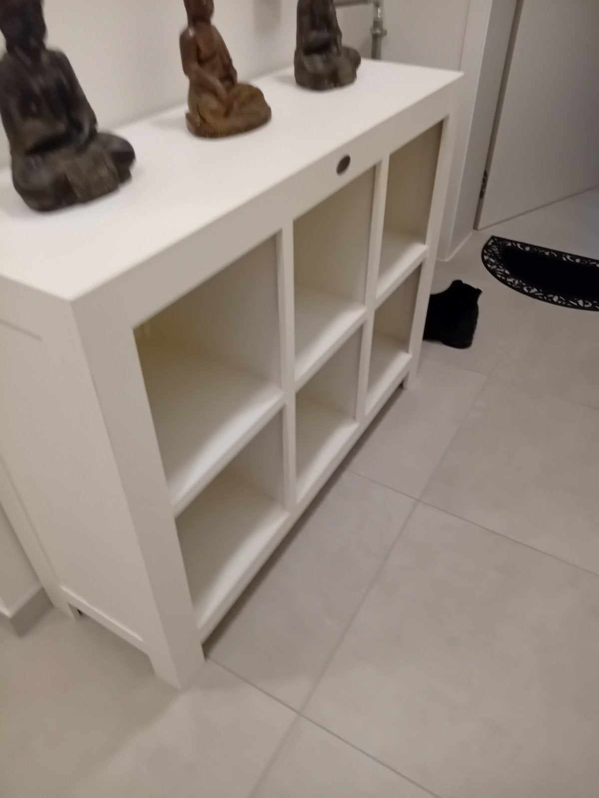 mooie witte kast, Ophalen