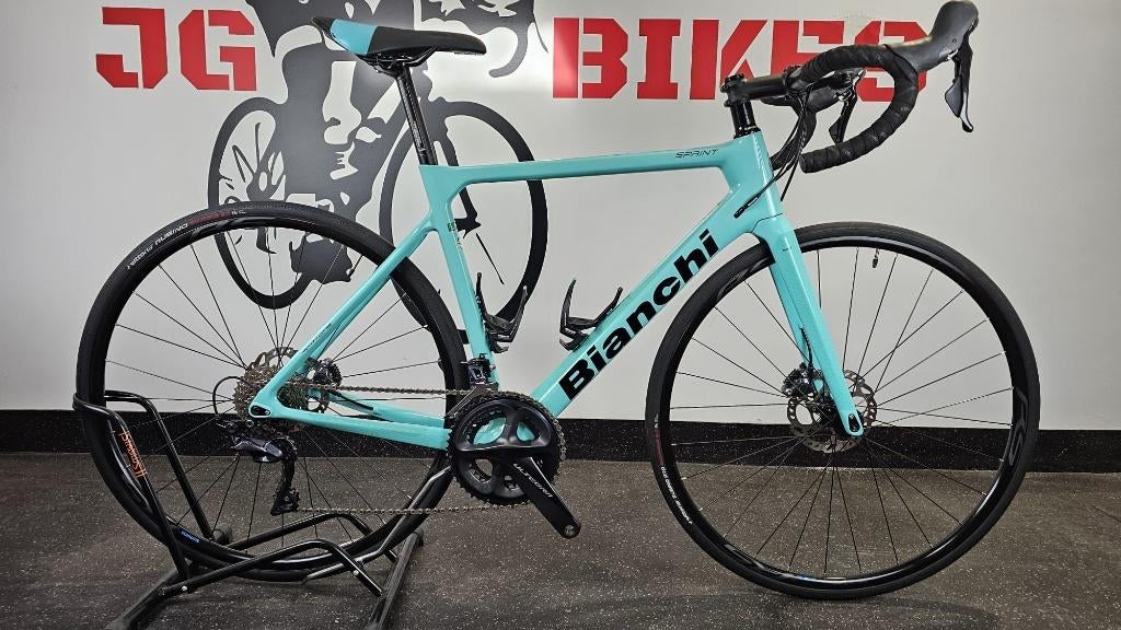 racefiets bianchi sprint disc ultegra, Ophalen, Zo goed als nieuw
