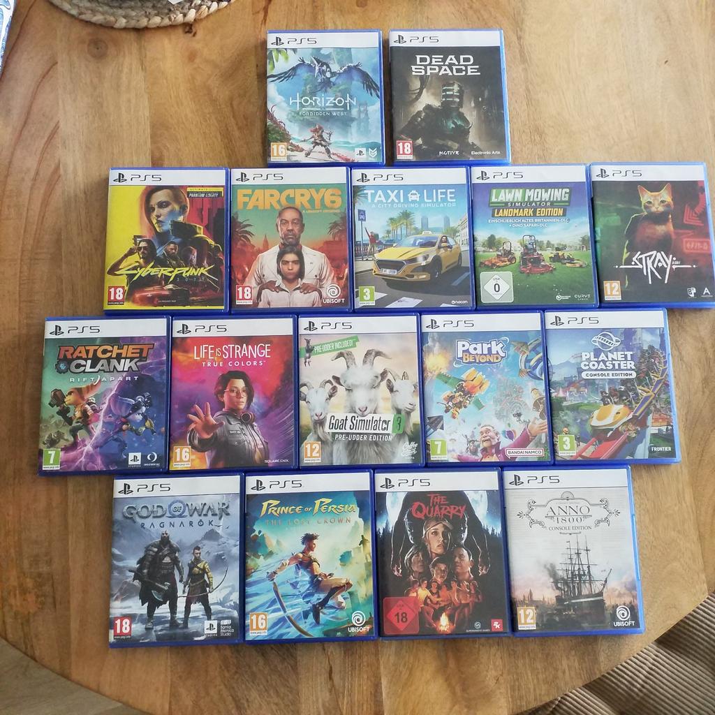 PS5 games, Games en Spelcomputers, Ophalen of Verzenden, Zo goed als nieuw