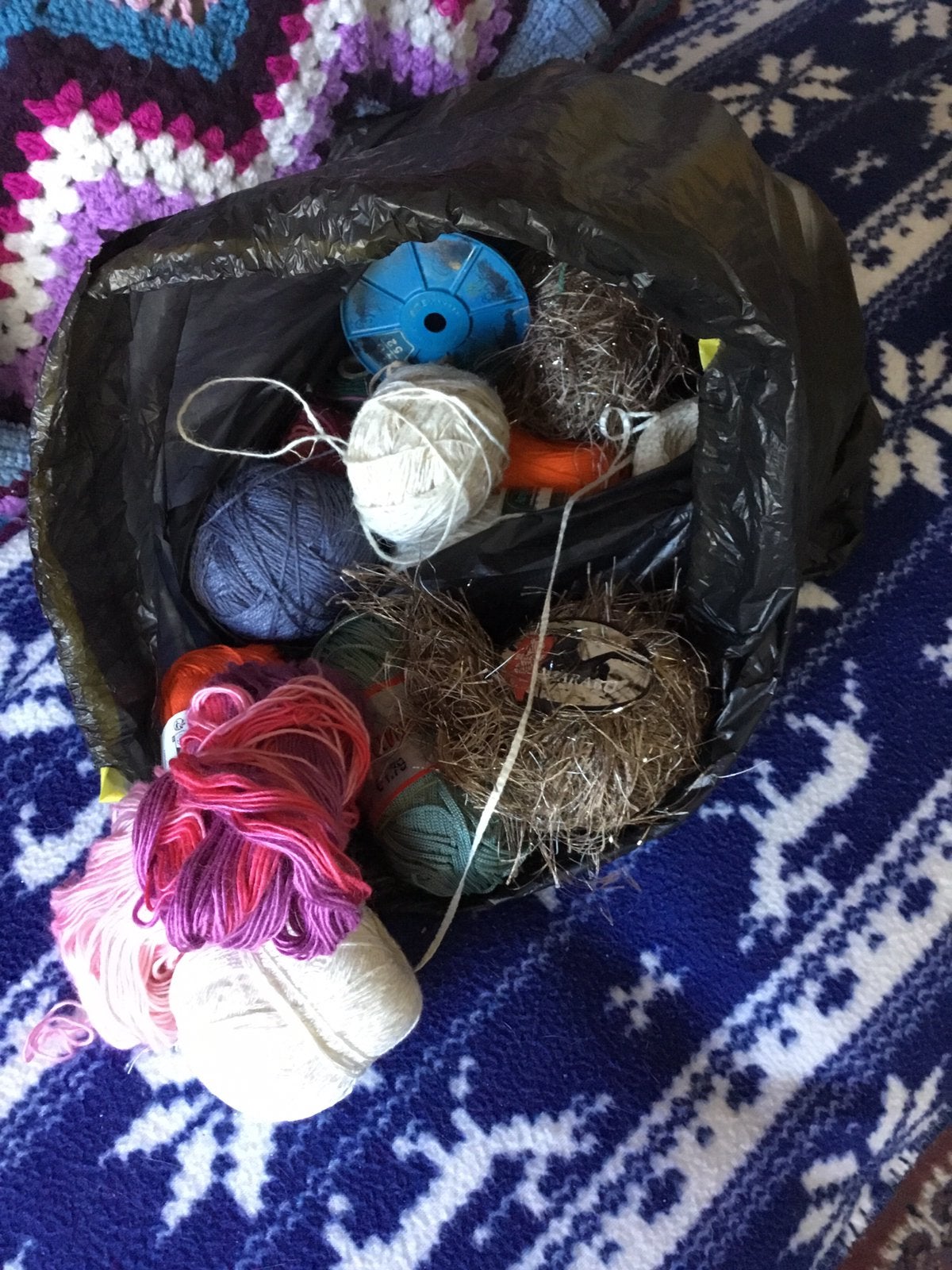 Overschotten wol,, Hobby en Vrije tijd, Ophalen, Zo goed als nieuw