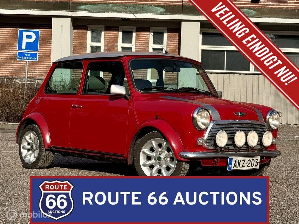 Rover Mini Cooper Sport | 2000 | Route 66 Auctions, Auto's, Rover, Zwart, Bedrijf, Handgeschakeld