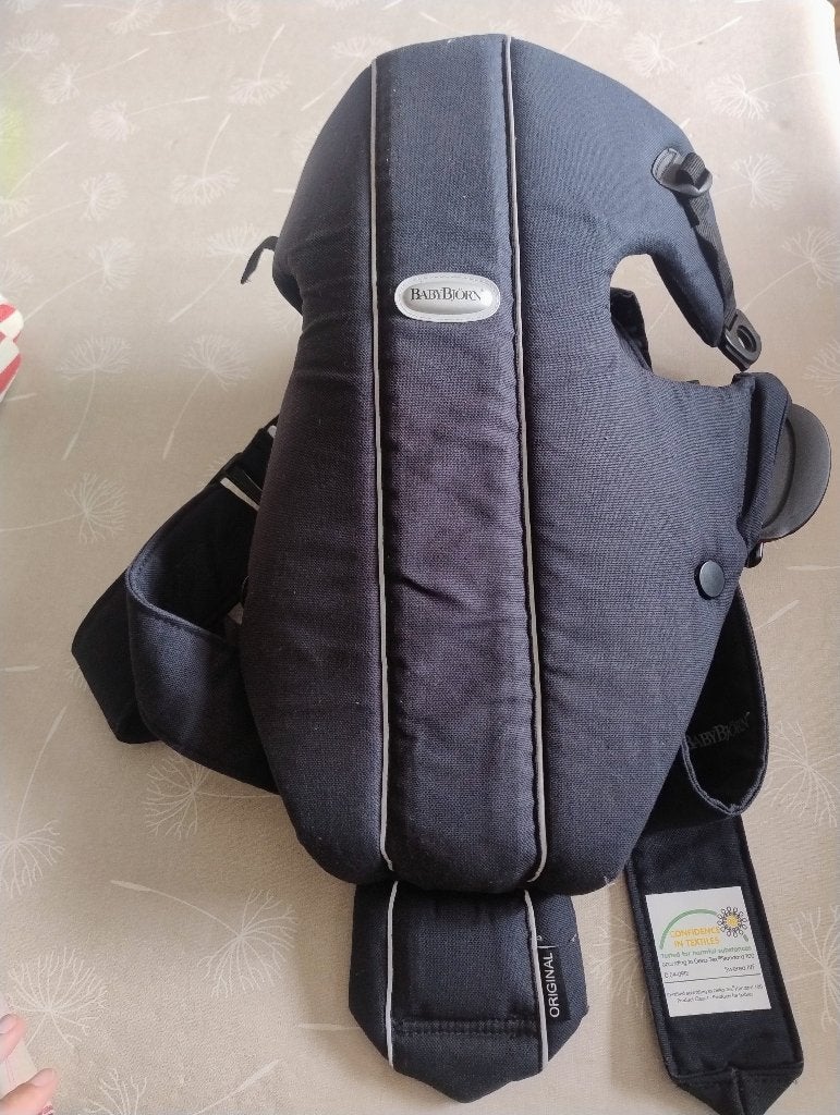Draagzak Babybjörn, Kinderen en Baby's, Ophalen of Verzenden, Zo goed als nieuw, Buik, Baby Björn