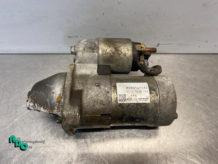 Démarreur d'un Opel Meriva (Meriva B 10-), -, Opel, 3 mois de garantie, Utilisé