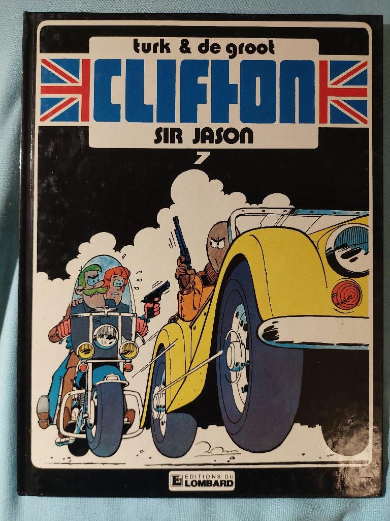 Clifton T.7 Sir Jason - eo - Très bon état, Eén stripboek, Ophalen of Verzenden, Gelezen