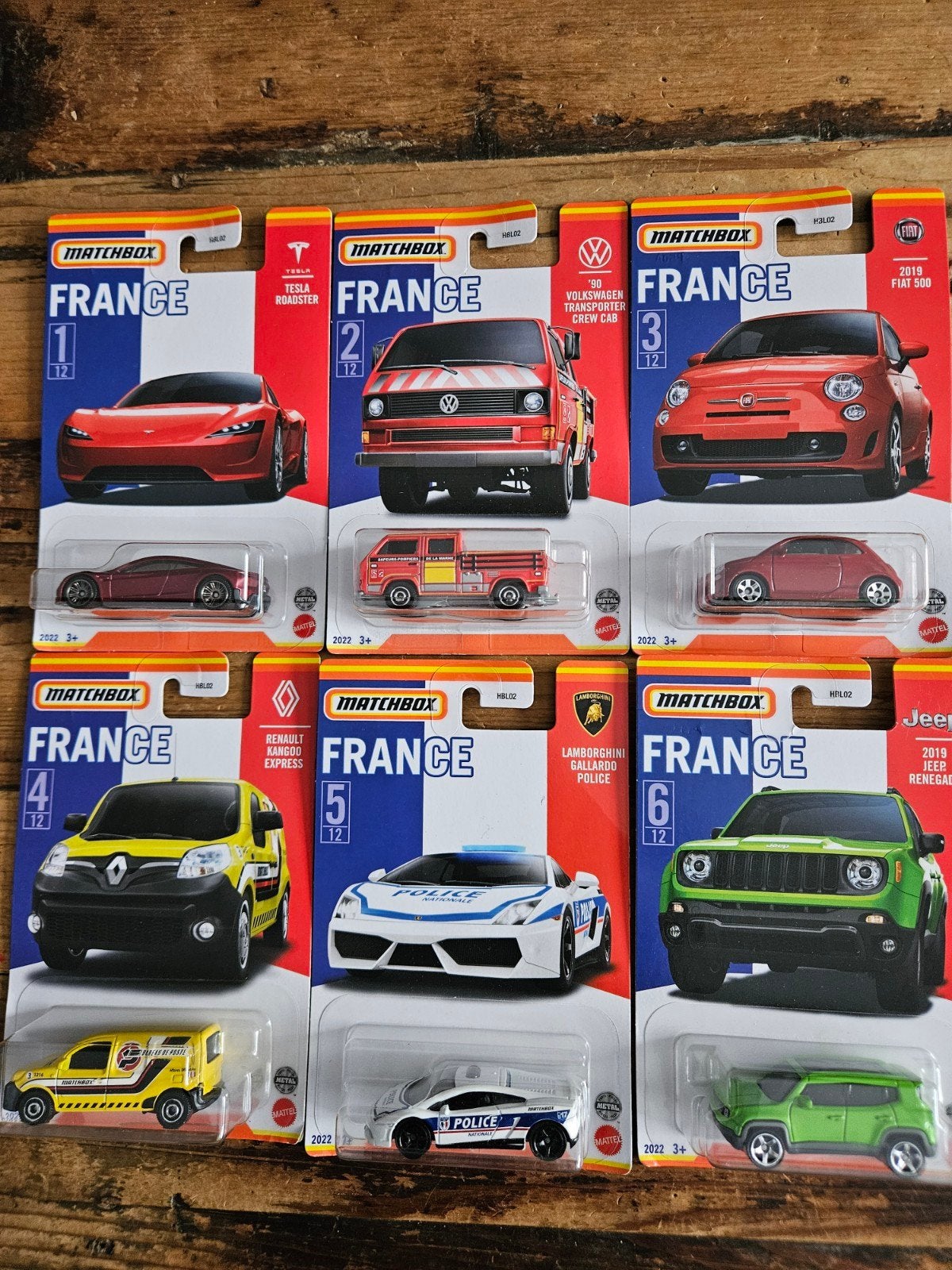 Voitures miniatures matchbox