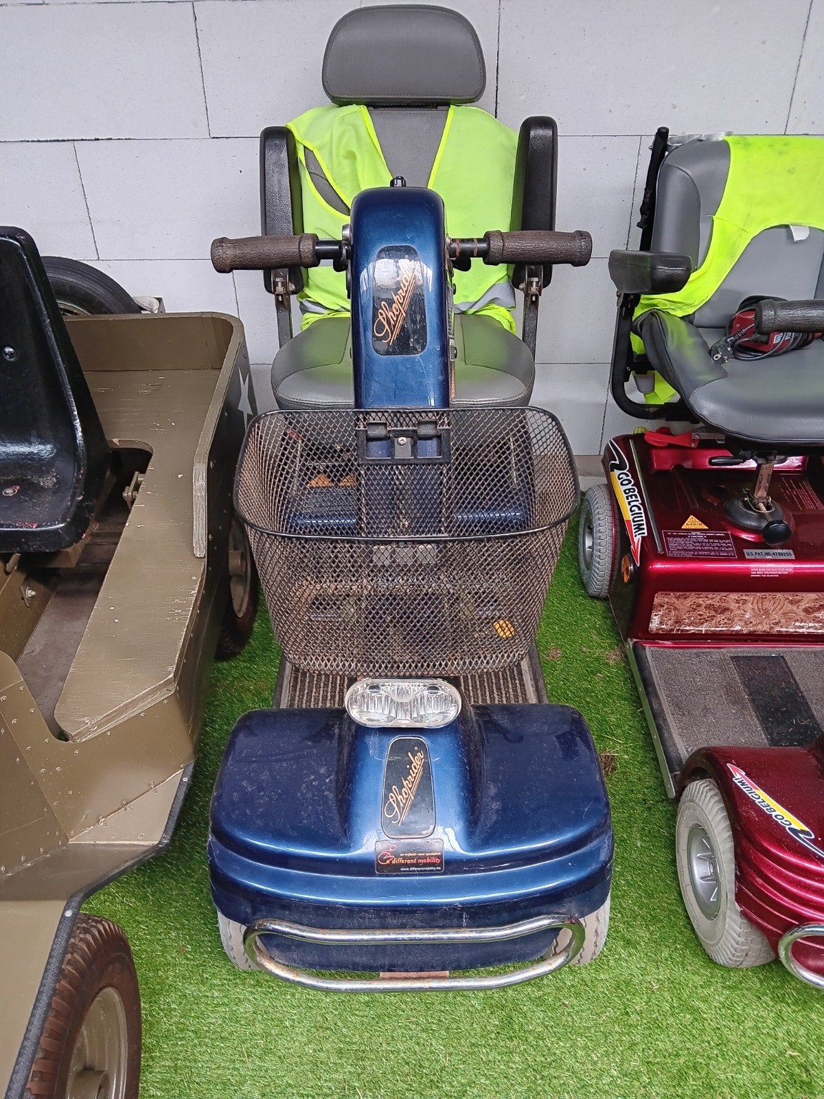 scootmobiel shoprider, prijs 260€,TEKST LEZEN, Divers, Voitures sans permis & Scooters pour invalides, Utilisé, Shoprider, 15 km ou moins