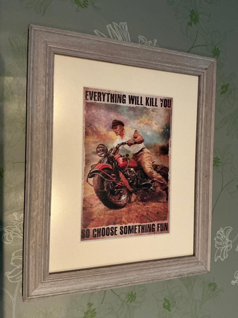 Moto déco, Enlèvement ou Envoi, Comme neuf