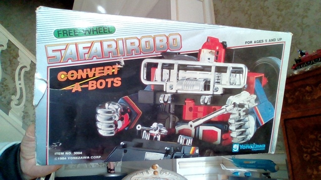 Safari robot 1984 (yonezawa corp ), Enlèvement
