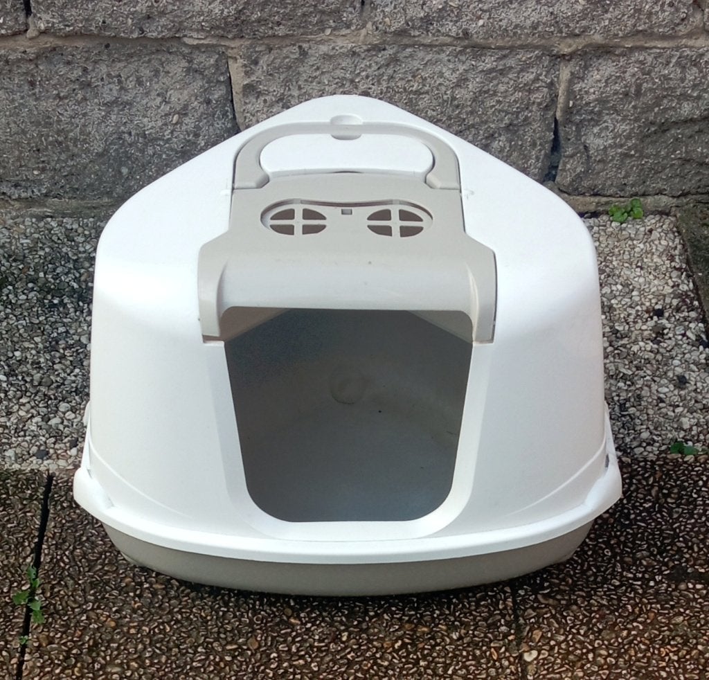 Litière maison de toilette pour chat, Ophalen, Gebruikt, Gesloten