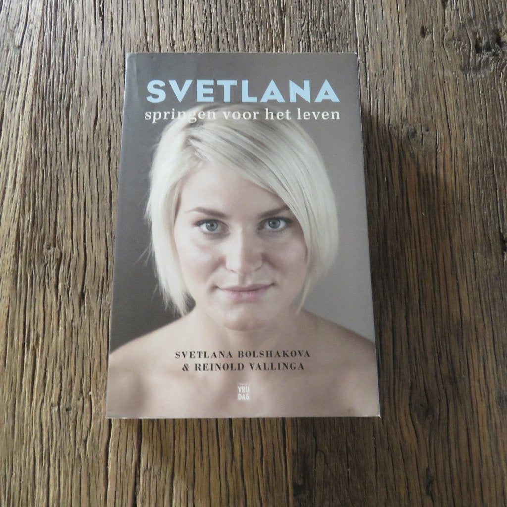 Svetlana Springen voor het leven Reinold Vallinga gesigneerd, Livres, Enlèvement ou Envoi