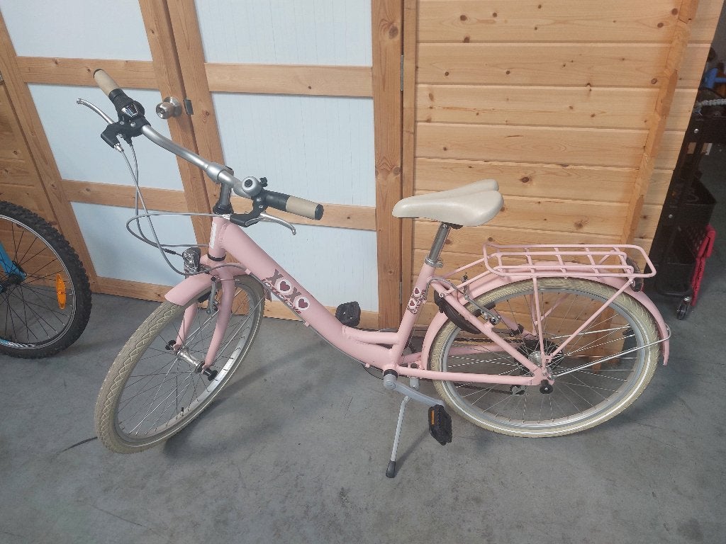 Meisjesfiets, Fietsen en Brommers, Velgrem, Versnellingen, Zo goed als nieuw, Ophalen