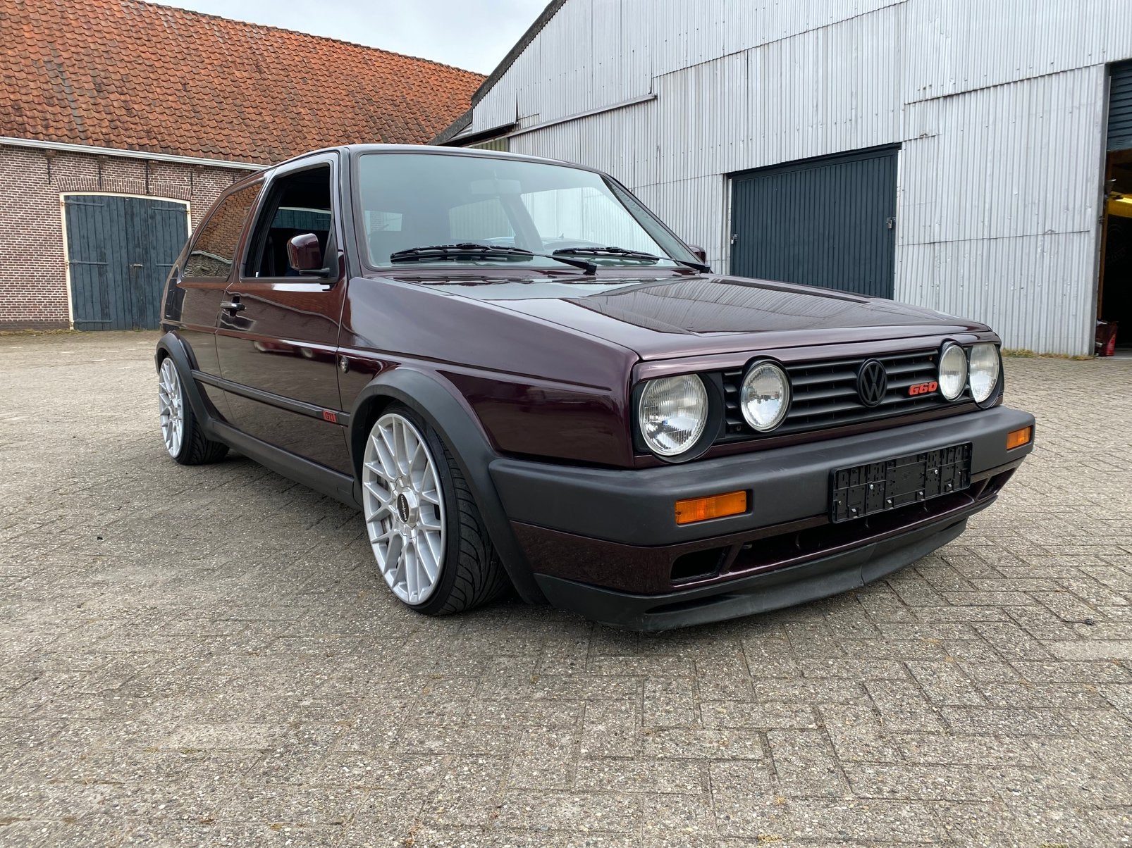 Volkswagen Golf Mk2 G60 GTI, Auto's, Volkswagen, Bedrijf, Handgeschakeld, Golf, 116 kW