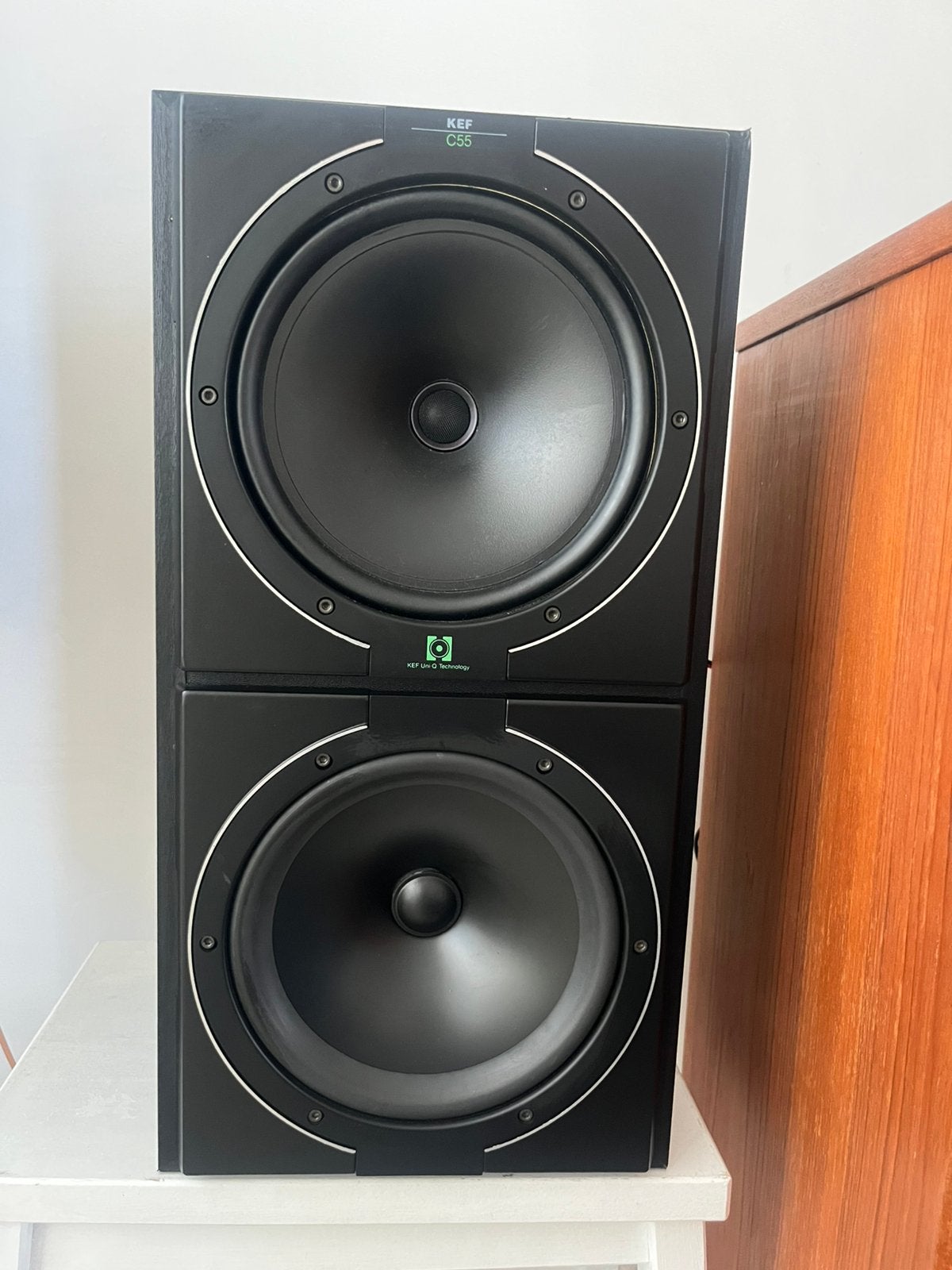 Kef C55, TV, Hi-fi & Vidéo, Enlèvement, Comme neuf, KEF