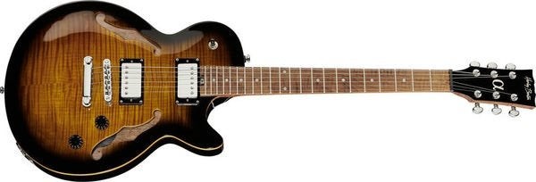 Semi Hollow Aeolus (Harley Benton), Muziek en Instrumenten, Snaarinstrumenten | Gitaren | Elektrisch, Ophalen, Zo goed als nieuw
