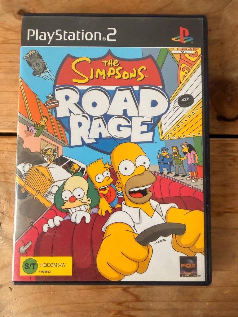 The Simpsons Road Rage Playstation 2, Games en Spelcomputers, Games | Sony PlayStation 2, Ophalen of Verzenden, Zo goed als nieuw