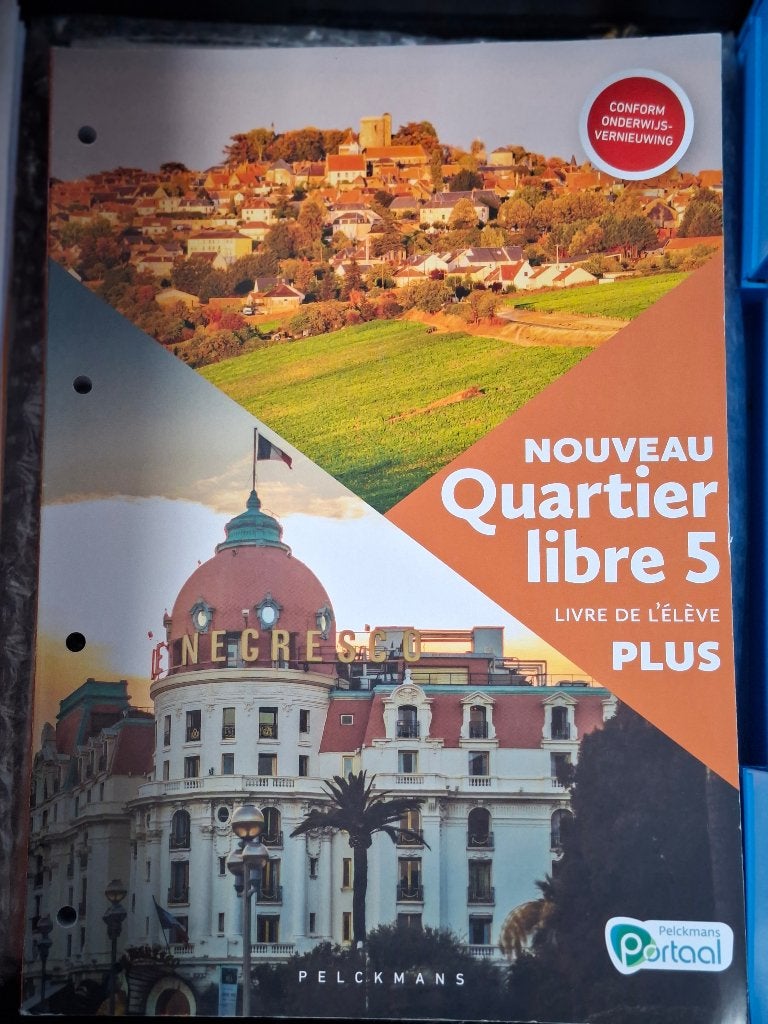 Nouveau Quartier libre 5 (plus) ISBN 978-94-6337-394-4, Boeken, Schoolboeken, Frans, ASO, Ophalen of Verzenden, Zo goed als nieuw