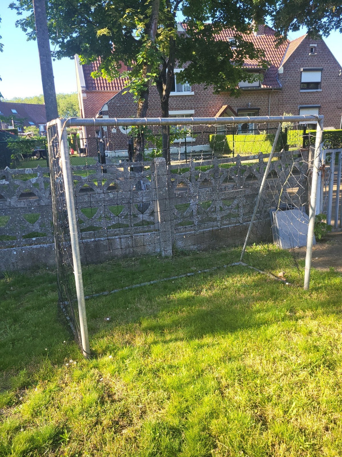 Voetbaldoel, Ophalen