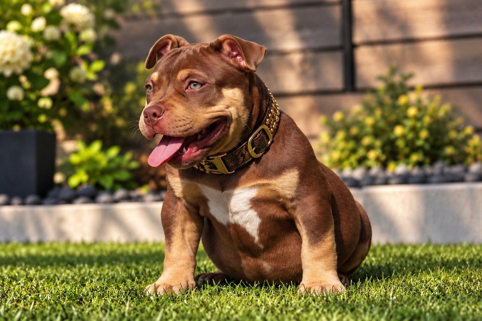 Prachtige American bully pup, Dieren en Toebehoren, België, 8 tot 15 weken, CDV (hondenziekte), Eén hond