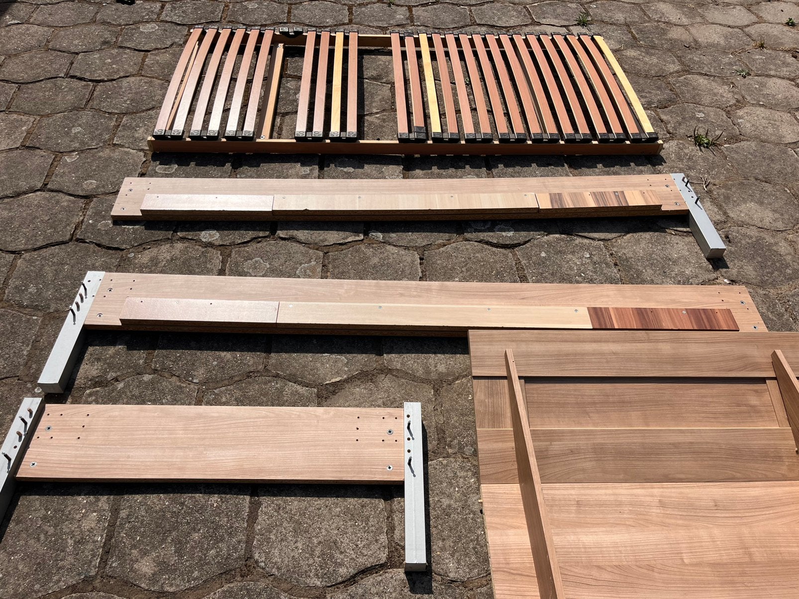 GRATIS Bed 1-persoons, Huis en Inrichting, Slaapkamer | Matrassen en Bedbodems, Ophalen, Gebruikt, 90 cm, Eenpersoons