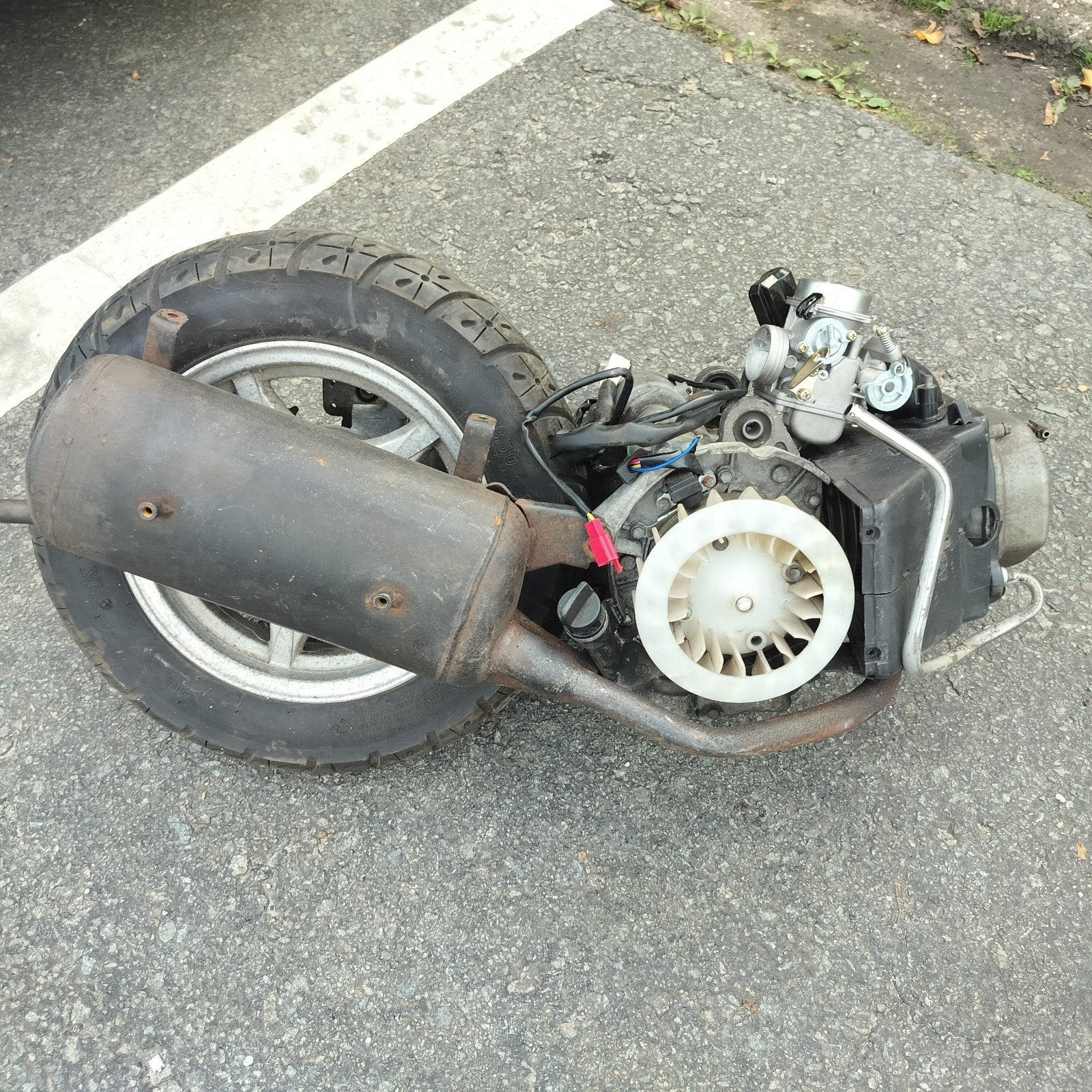 150cc Motor Kort Carter, Enlèvement, Comme neuf, Carburateur