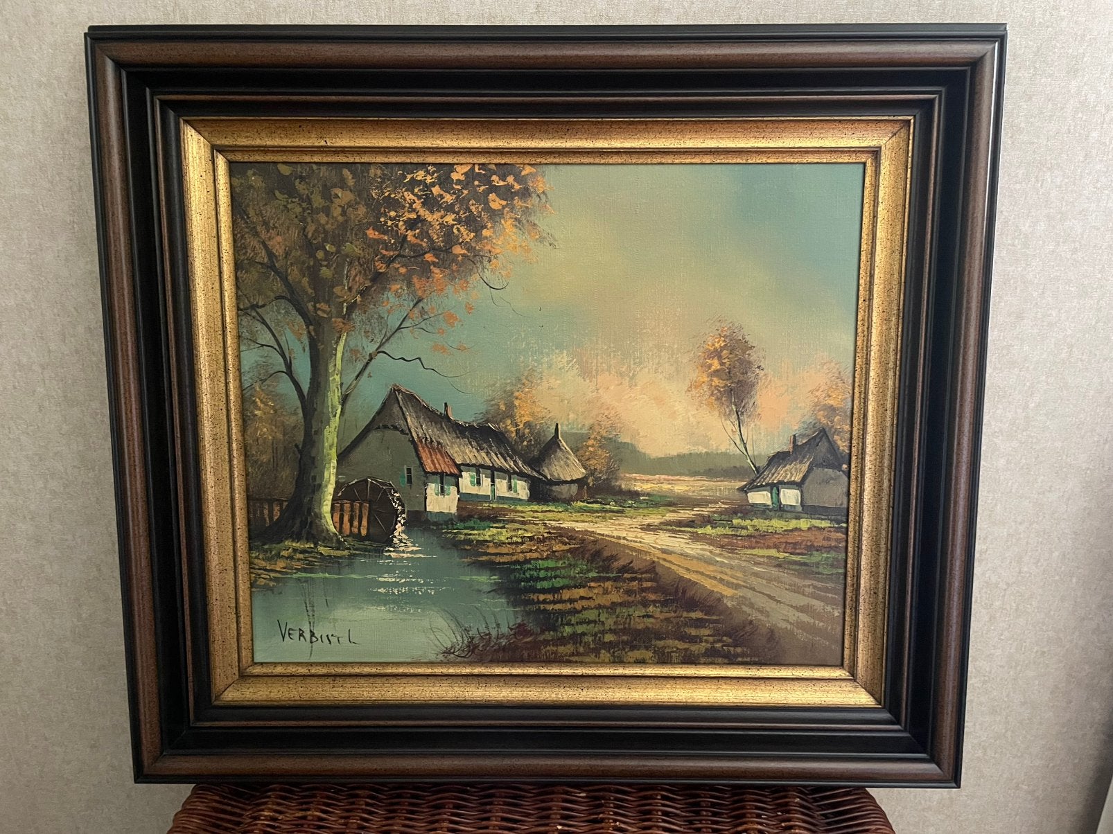Landschap, Antiek en Kunst, Kunst | Schilderijen | Klassiek, Ophalen, Klassiek, Landschap