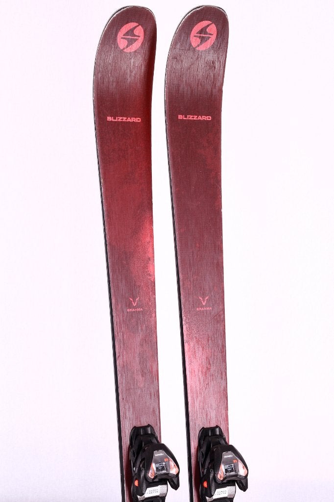 177 cm ski's BLIZZARD BRAHMA 88 2023, brown/orange,grip walk, Sport en Fitness, Overige merken, 160 tot 180 cm, Gebruikt, Verzenden