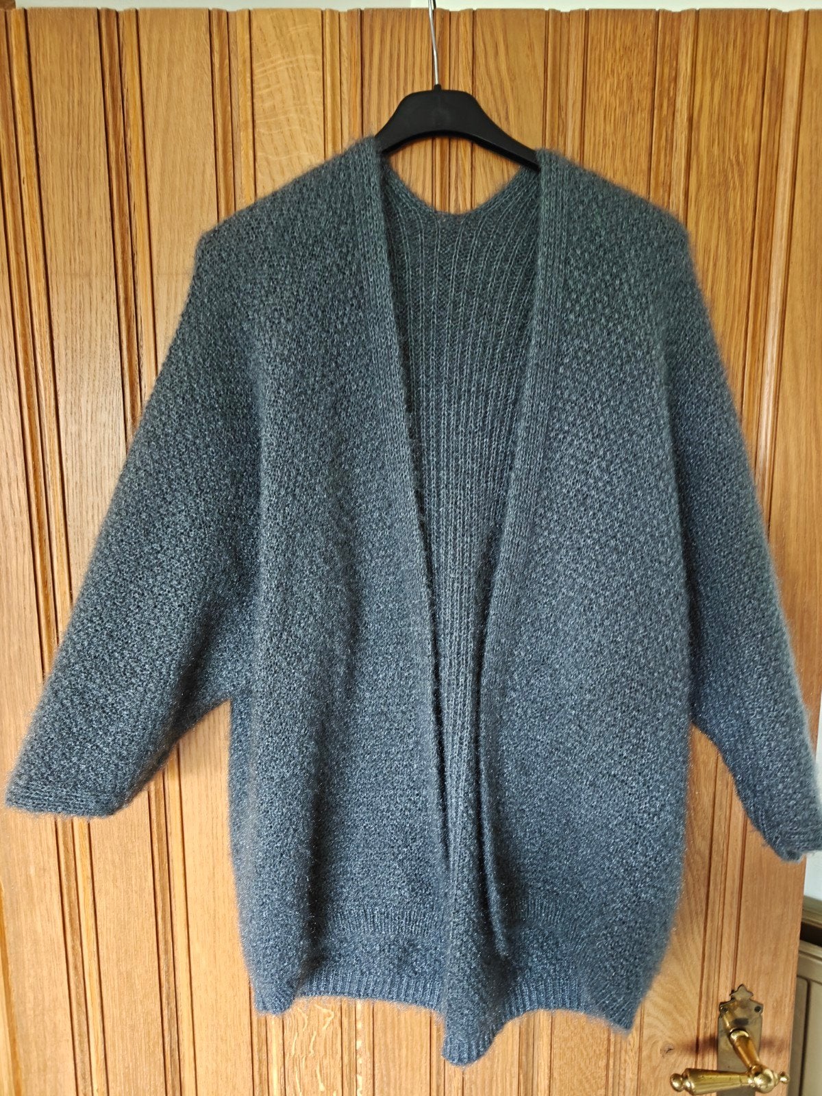 grijze open trui L/XL, Ophalen of Verzenden