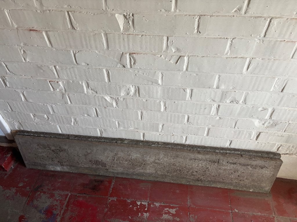 Gratis boordstenen 190x33x3cm, Ophalen, Gebruikt