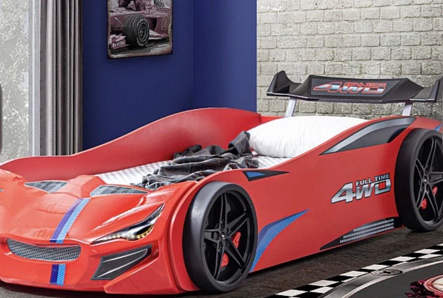 Autobed race formula, Ophalen, Matras