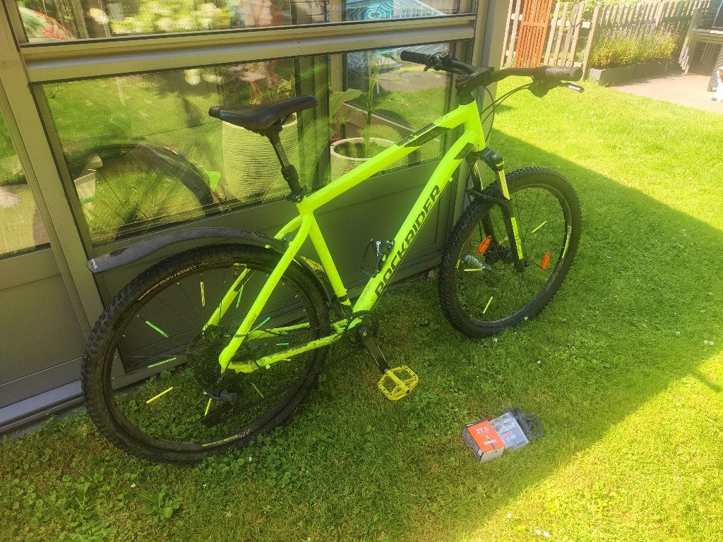 Vélo de montagne Rockrider ST530 (XL)+ piquet compte-gouttes, Vélos & Vélomoteurs, Autres marques, Comme neuf, Enlèvement, Hommes
