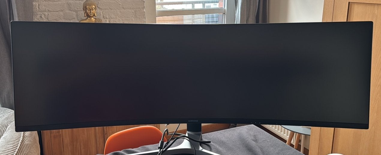 Samsung C49RG94SSU écran Plat de PC 124,5 cm (49"), Enlèvement, Comme neuf, HD, Incurvé