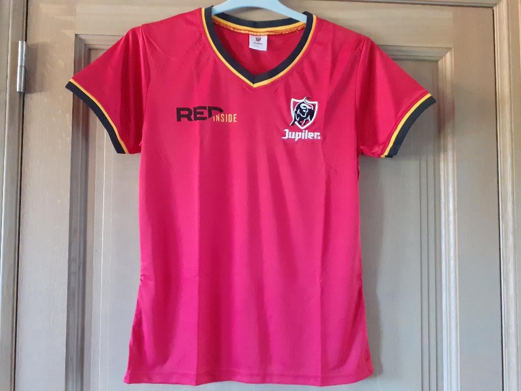 Maillot de football Red Devils Jupiler pour femme taille S, Enlèvement ou Envoi, Neuf, Taille 36 (S), Rouge