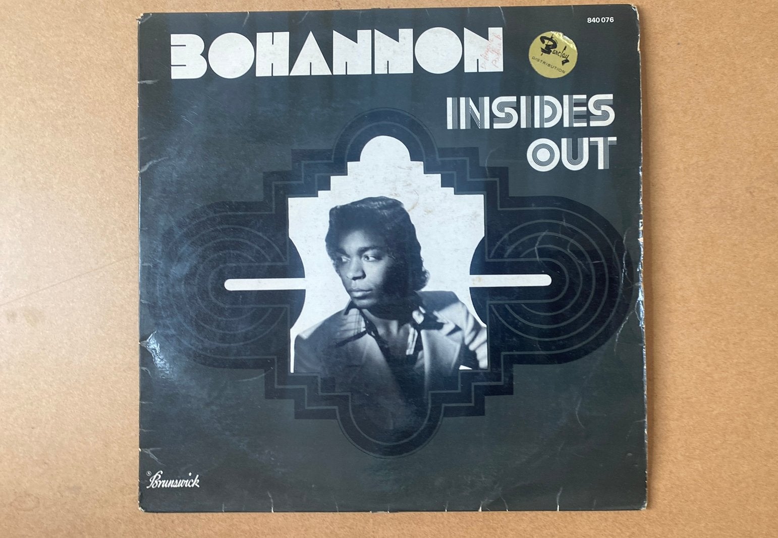 Bohannon - Insides Out . LP R&B/Funk/Disco 1975, CD & DVD, Vinyles | R&B & Soul, Enlèvement ou Envoi, Funk, Comme neuf, LP