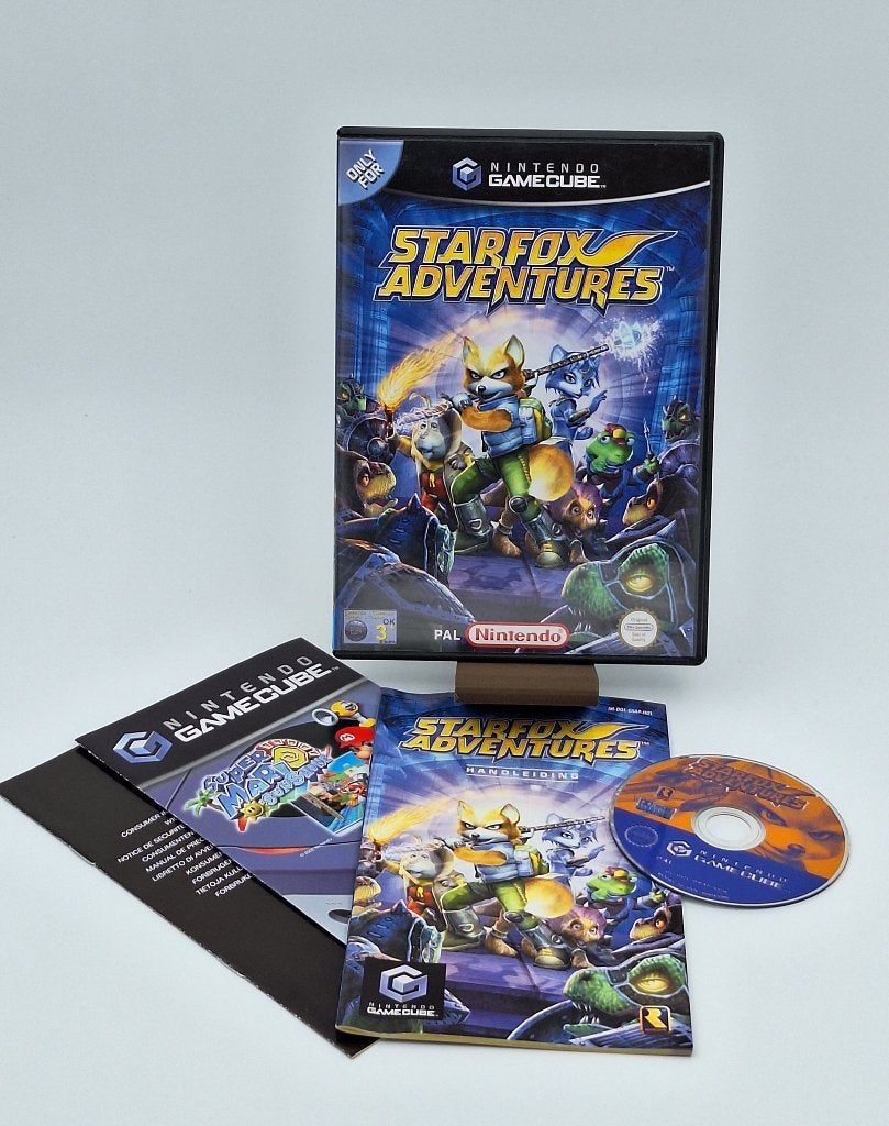 Star Fox Adventures Nintendo GameCube RareWare PAL Compleet, Games en Spelcomputers, Games | Nintendo GameCube, Zo goed als nieuw