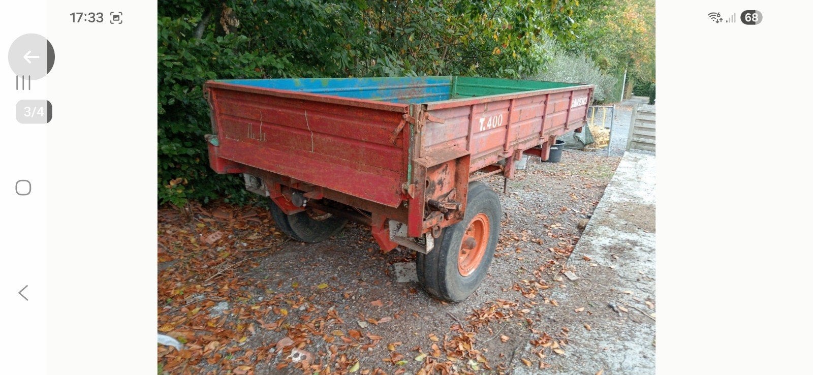 mestkar, Ophalen