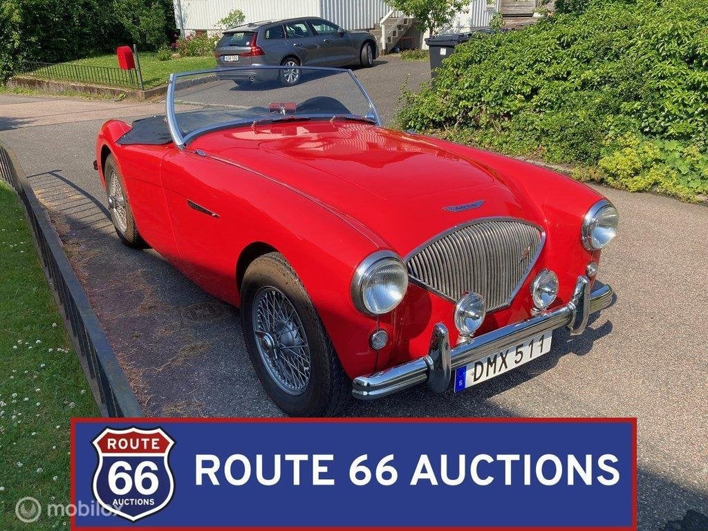 Austin-Healey 100/4 BN1 | 1954 | Route 66 Auctions, Autos, Entreprise, Boîte manuelle, Autre carrosserie, Essence