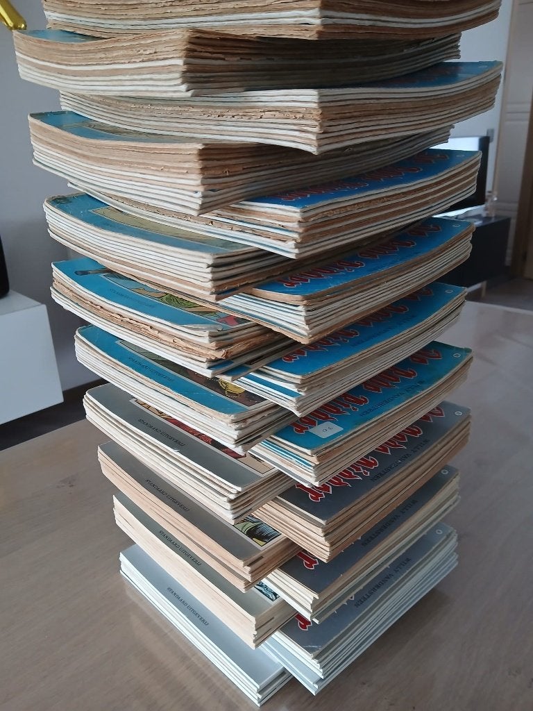 Lot strips van De Rode Ridder in totaal 178 stuks, Meerdere stripboeken, Ophalen, Gelezen, Willy vandersteen