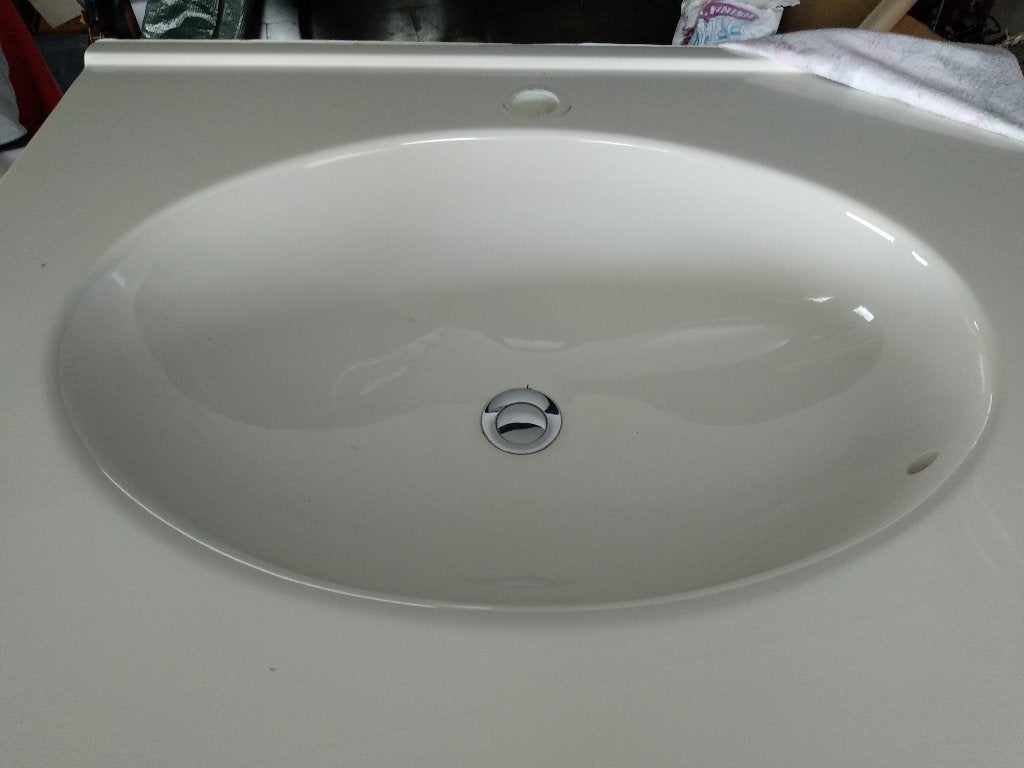 Lavabomeubel wit, Ophalen, Gebruikt, 50 tot 100 cm, Minder dan 100 cm