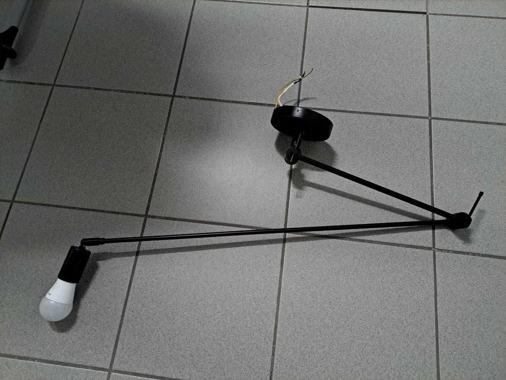 Hanglamp, Huis en Inrichting, Ophalen, Zo goed als nieuw, Metaal, Modern